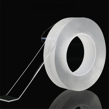 

Multifunctional Double-sided Adhesive Nano Tape Transparent No Trace Washable Reusable Tapes Home Bathroom Accessories Set