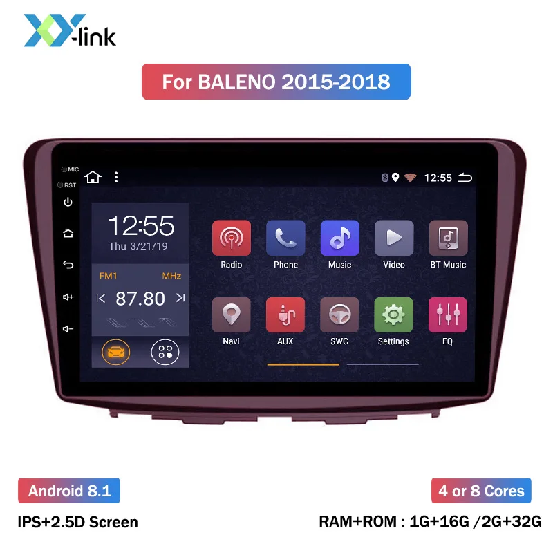 

Android 8.1 Multimedia Player For Suzuki Baleno 2016 2017 2018 Car Radio Gps Navigation Octa Core Head Unit Dvd Stereo