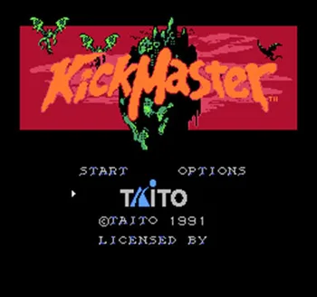 

KICKMASTER 60 Pin Game Card Customized For 8 Bit 60pins Game Player