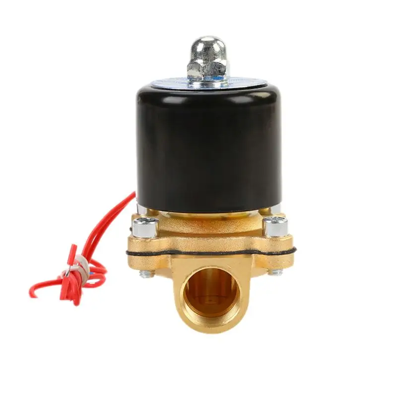 Электрический электромагнитный клапан 2 Вт 160-15 DN15 1/" Нормально закрытый 2 порта 12 В 220 В низкий нагрев для воды, масла, Гелиевого газа