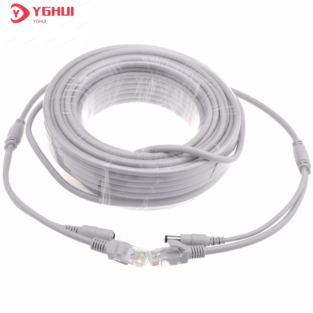 Камера видеонаблюдения RJ45 с кабелем Ethernet питание постоянного тока Интернет-сеть