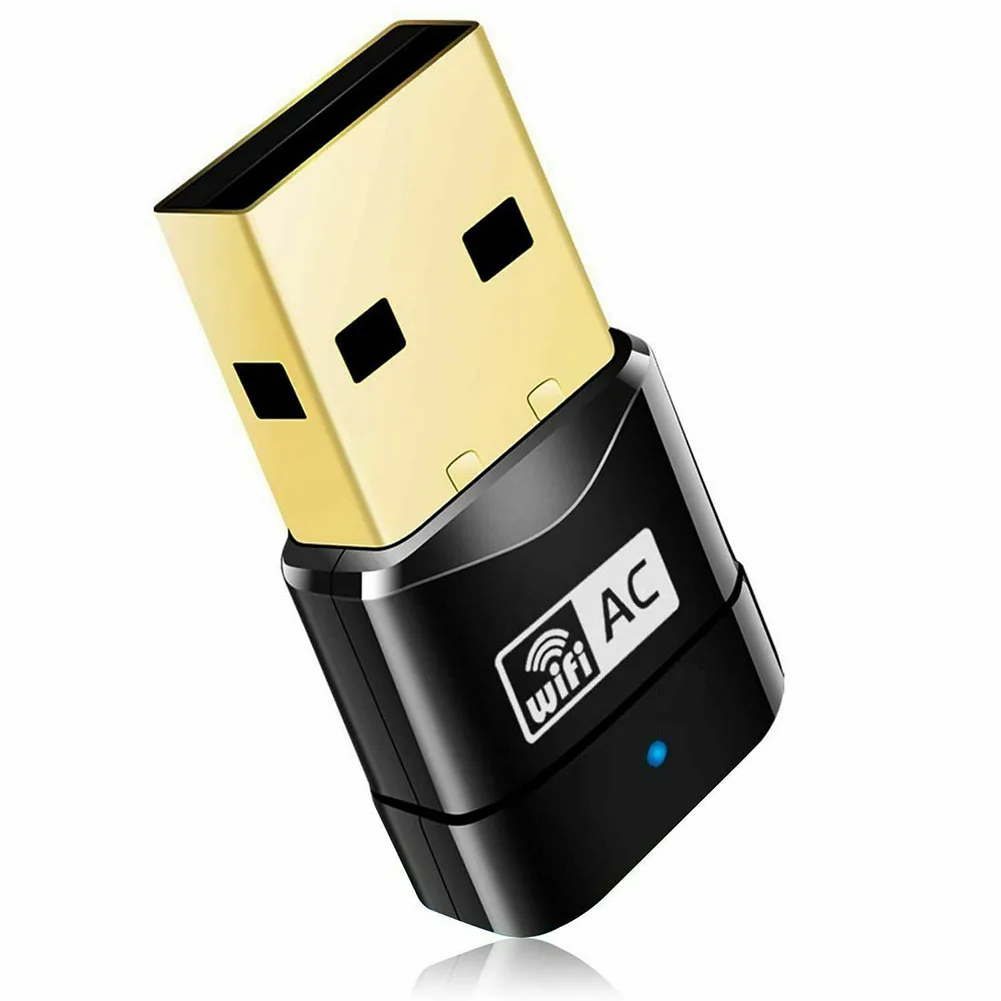 Бесплатный драйвер USB Wifi адаптер 600 Мбит/с Wi fi Адаптер 2,4/5 ГГц антенна USB Ethernet ПК Wi-fi адаптер Lan Dongle AC Wifi приемник