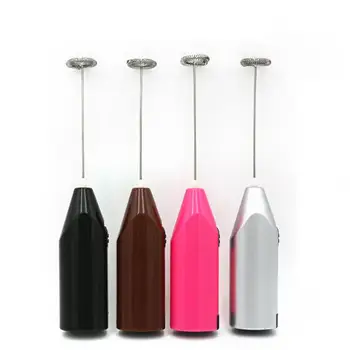 

Hot Handheld Battery Operated Coffee Milk Frother Drink Mixer for Latte Cappuccino Easy to Use