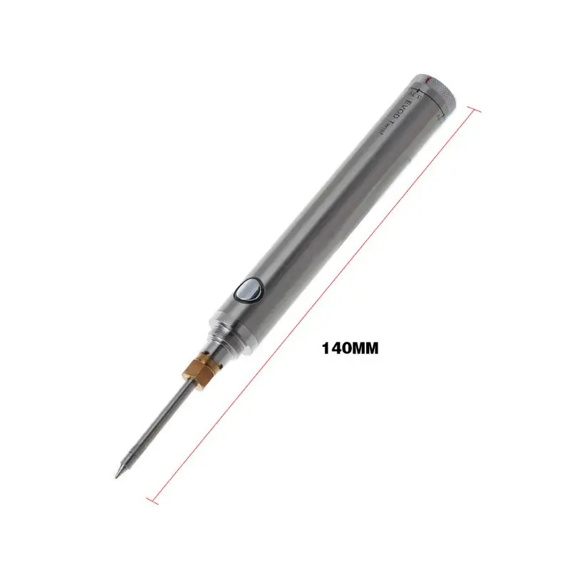 5V 8W Electric Soldering Iron Kit Set Wireless USB Charging Mini Portable Welding Tools With Tin Wire Anti-Scalding Cap Rosin