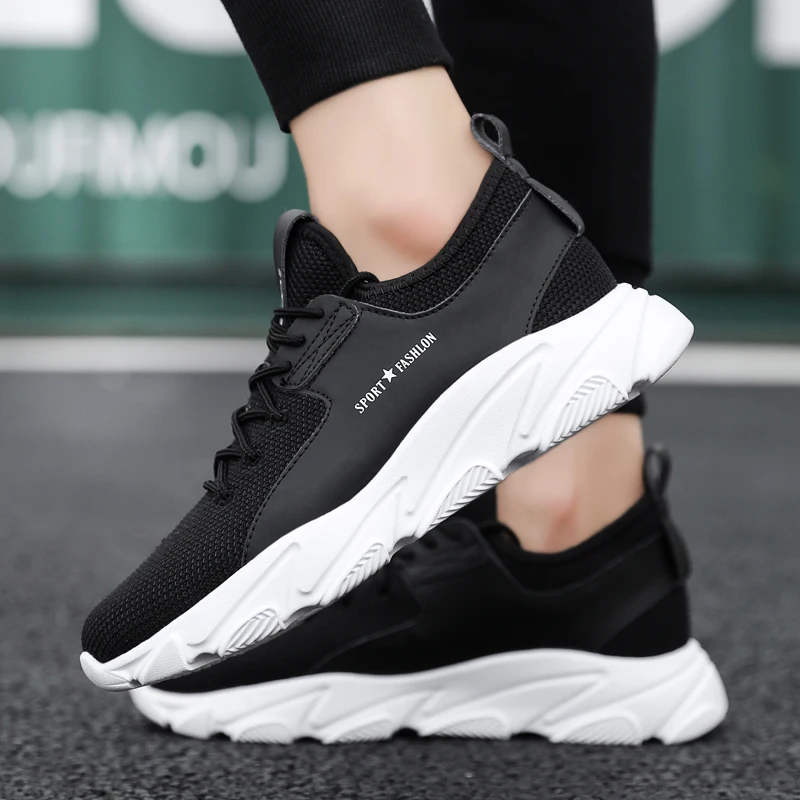 Мужские кроссовки обувь для бега Легкая удобная дышащая прогулочная Обувь На