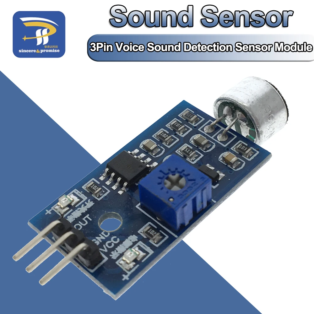 New Sound Detection Sensor Module Voice Sensor Pour Arduino Smart Car 