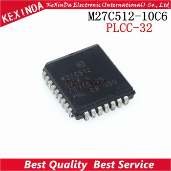 

M27C512-10C6 27C512 M27C512 PLCC32 IC 5pcs/lot Free Shipping