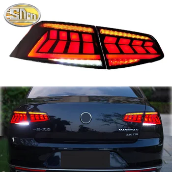 

Car LED Tail Light Taillight For Volkswagen VW Passat B8 2017 2018 2019 Rear Fog Lamp + Brake + Reverse + Dynamic Turn Signal