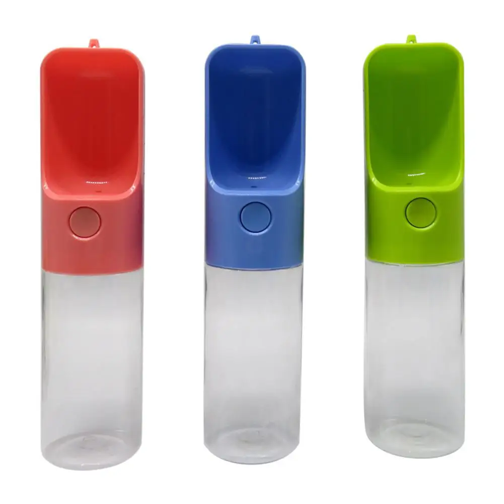 HobbyLane 450ml Portable Pet Water Dispenser Feeder Bottle for Outdoor Dogs Teddy Travel Drinking Pets Drinking Fountains