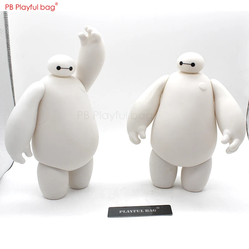 14 см Baymax фигурка фанатов Baymax любит украшение автомобиля из ПВХ Детская кукла игрушки Baymax Коллекционная подвижная фигурка-модель Рождество HD32