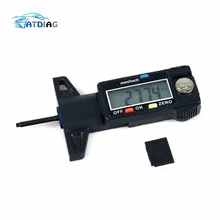 Цифровой датчик глубины Шин протектор Checker шины для мотоцикла тестер тормозные колодки автомобиля прибор для измерения степени износа