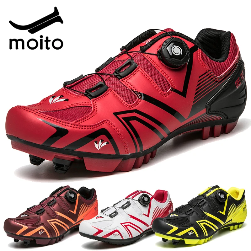 New couple Cycling Shoes Zapatos de bicicleta mtb Men Sneakers Women Original Mountain Bicycle Shoes Athletic Racing Sneakers