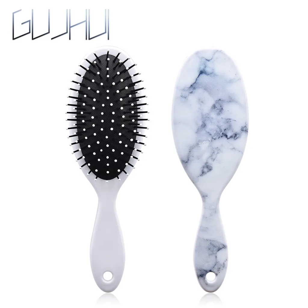 

2019 fashion new marble airbag massage comb skin comfort massage decompression airbag comb escovas de cabelo profissional 40*