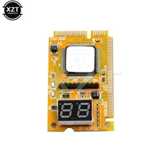 Cartão de diagnóstico Pós USB Mini pci-e PCI LPC PC Analyzer Tester Testador pci express adapter Para Notebook Laptop expressCard