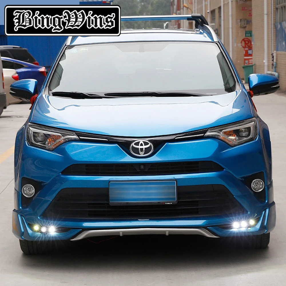 BeingWins автомобильный Стайлинг для Toyota RAV4- передний бампер Накладка защита