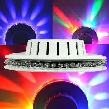 

48 LED RGB Effect Light Sunflower Rotating Party Club Pub Disco Stage Light Disco Ball Light Led Stage Lighting