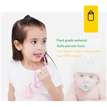 Детская голубая Легкая классическая оправа для мальчиков и девочек, прозрачные блокирующие анти отражающие очки UV40 0-4