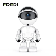 FREDI 1080P облачная домашняя IP камера безопасности робот интеллектуальная камера с функцией автоматического слежения беспроводная WiFi камера видеонаблюдения камера наблюдения