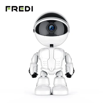 

FREDI 1080P Cloud Home Security IP Camera Robot Intelligent Auto Tracking Camera Wireless WiFi CCTV Camera Surveillance Camera