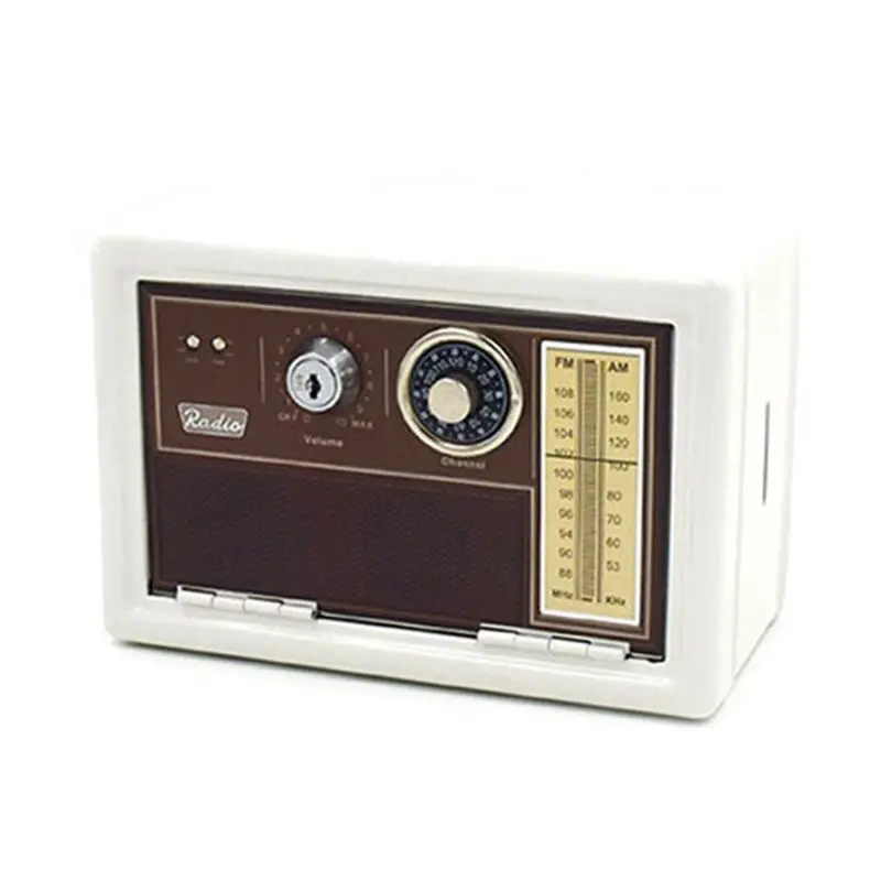

Creative Safe Piggy Bank with Code Lock and Key Keep Your Coins Jewelry and Valuables