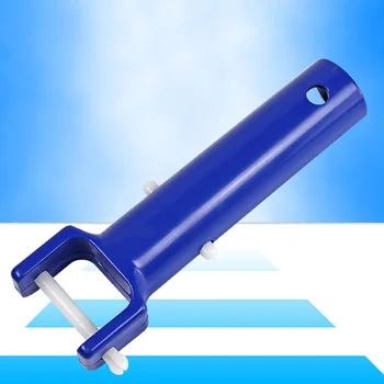 

2 Pcs Spa Vacuum Head Swimming Pool Handle Replaceable Handle With V-Clamp Pool Cleaning Tool Handle Pool Cleaning Accessories