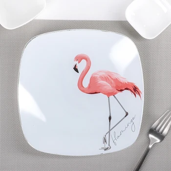 

Plate 20.5x20.5 cm "Flamingo"