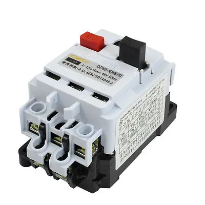 DZ162-16 AC 660V 4A переменного тока 3-полюсный защита электронный выключатель