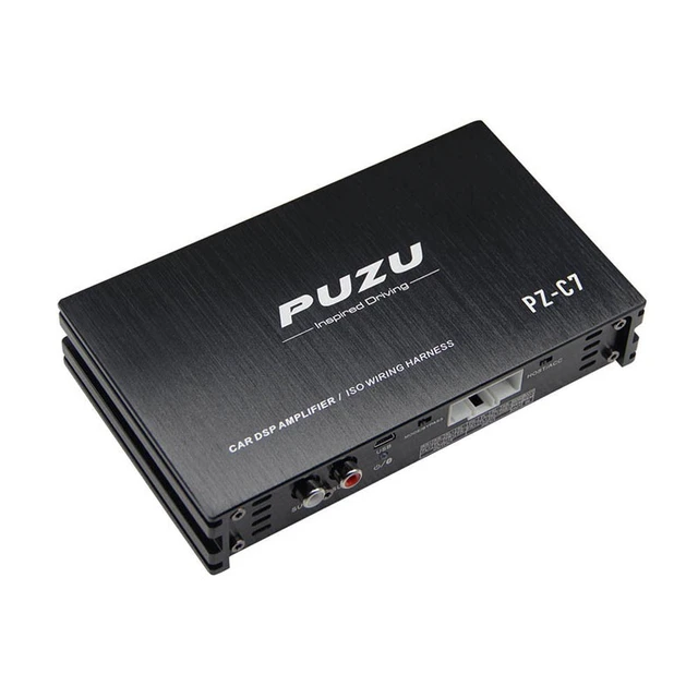 PUZU PZ-C7 D級アンプ内臓DSP マツダコネクト車向けセット - PC周辺機器
