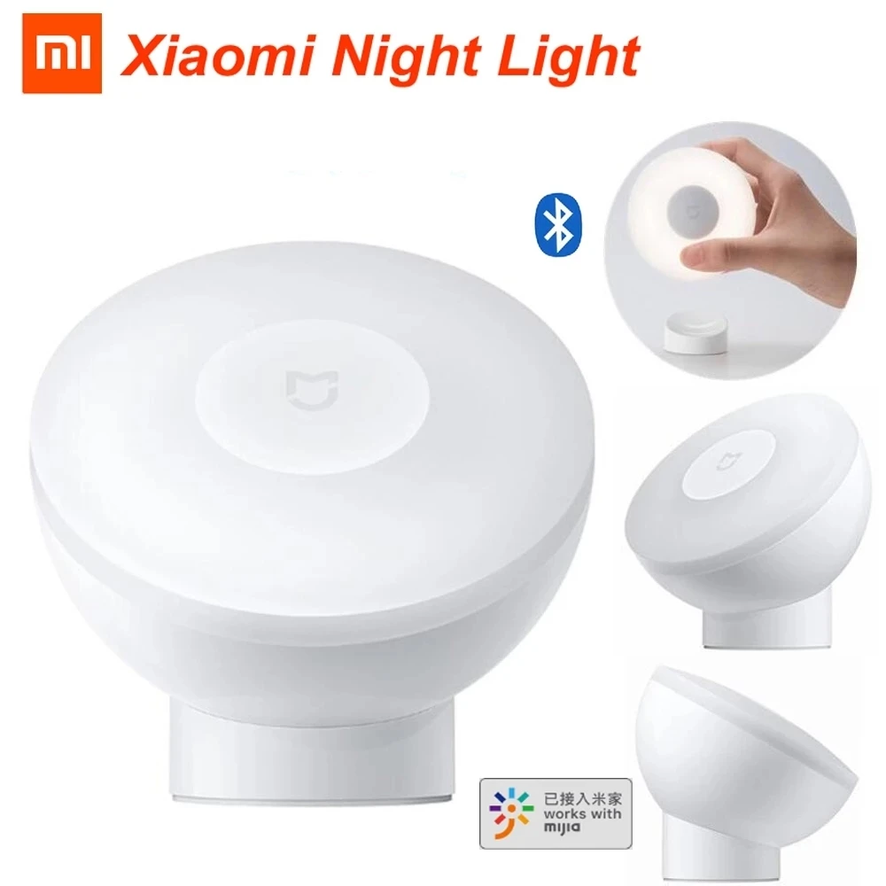 Светодиодная Ночная лампа Xiaomi Mijia инфракрасная с датчиком движения и пультом