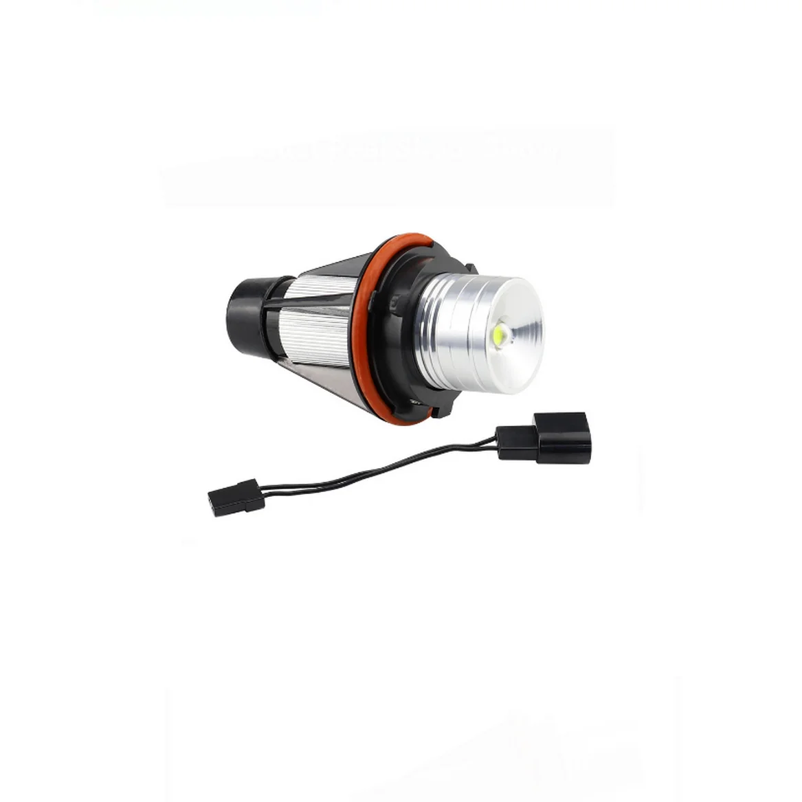 2 шт. Angel Eye E39 5W светодиодный фонарь для автомобиля, декоративные фары, белый 6000K светодиодный светильник