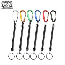 CLELO ремень с защитой от потери, защитный пружинный спиральный ремешок для брелока, для телефона, для паспорта, кошелек, кошелек, чемодан, аксессуары для путешествий