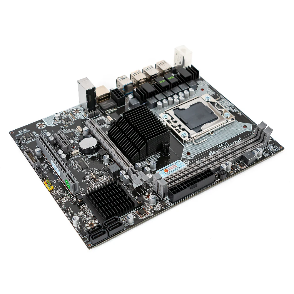 Huanan Zhi X58-RX3.0 V110 материнская плата для Intel X58 LGA 1366 DDR3 1066/1333 МГц 16 Гб PCI-E SATA2 USB3.0 M-ATX LGA1366 материнская плата