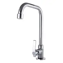 Смеситель с одним отверстием из нержавеющей стали, смеситель для кухни