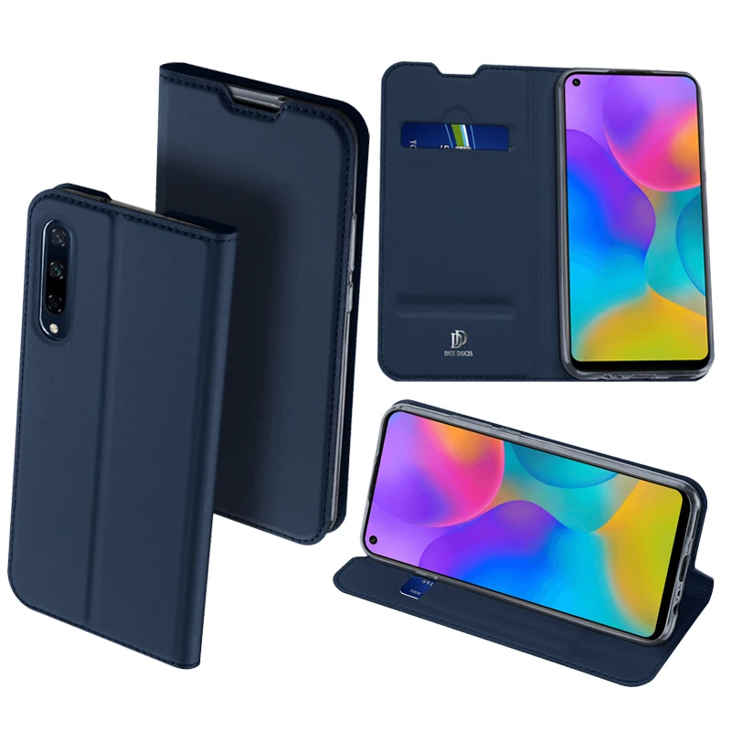 Ультратонкий чехол книжка Dux Ducis из искусственной кожи для Honor Play 3 Huawei 3|Бамперы| |