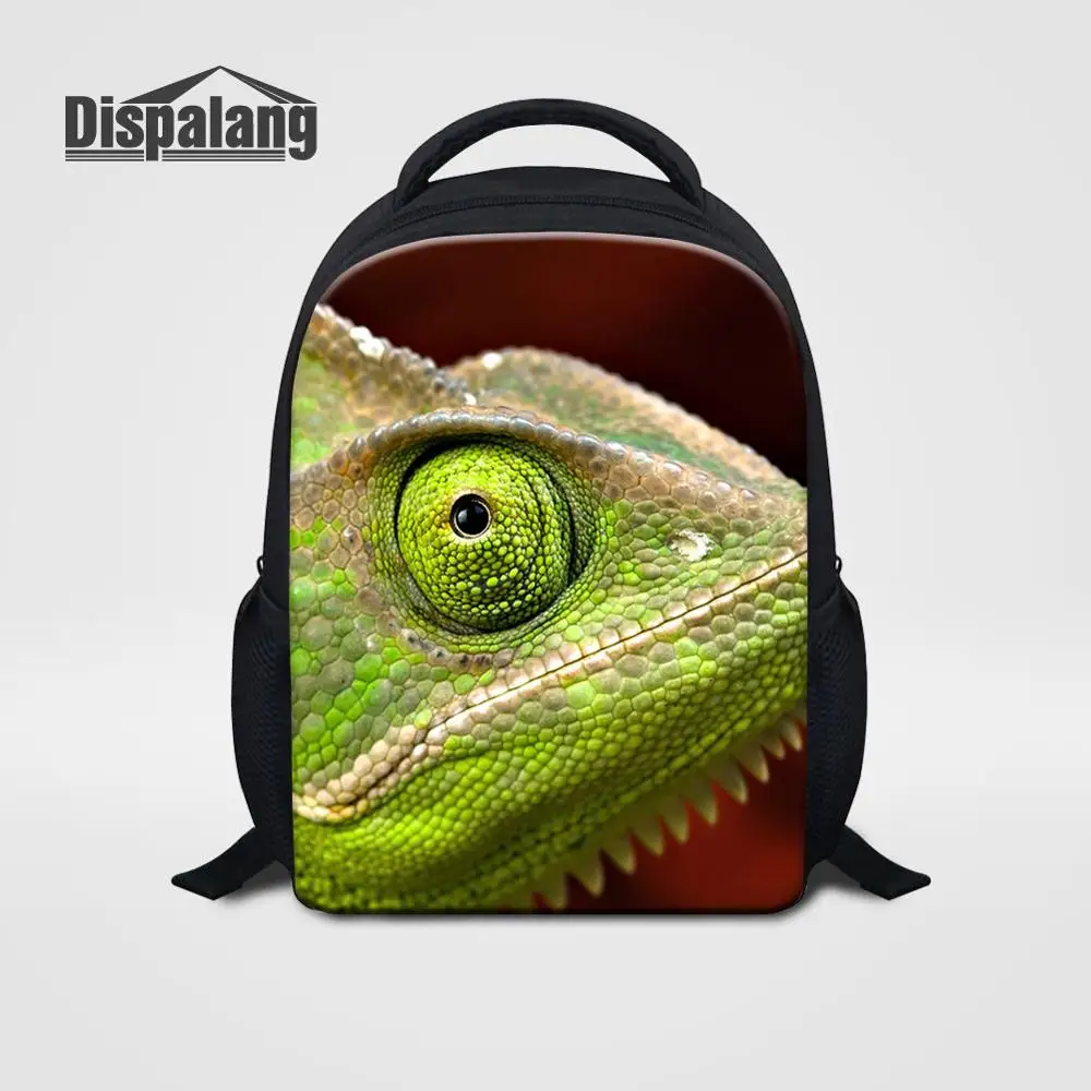 Backpack03 Детский маленький школьный рюкзак для детского сада ящерица с животным принтом, школьный рюкзак для мальчика, мини рюкзак на плечо для путешествий, детский рюкзак - Цвет: Backpack03