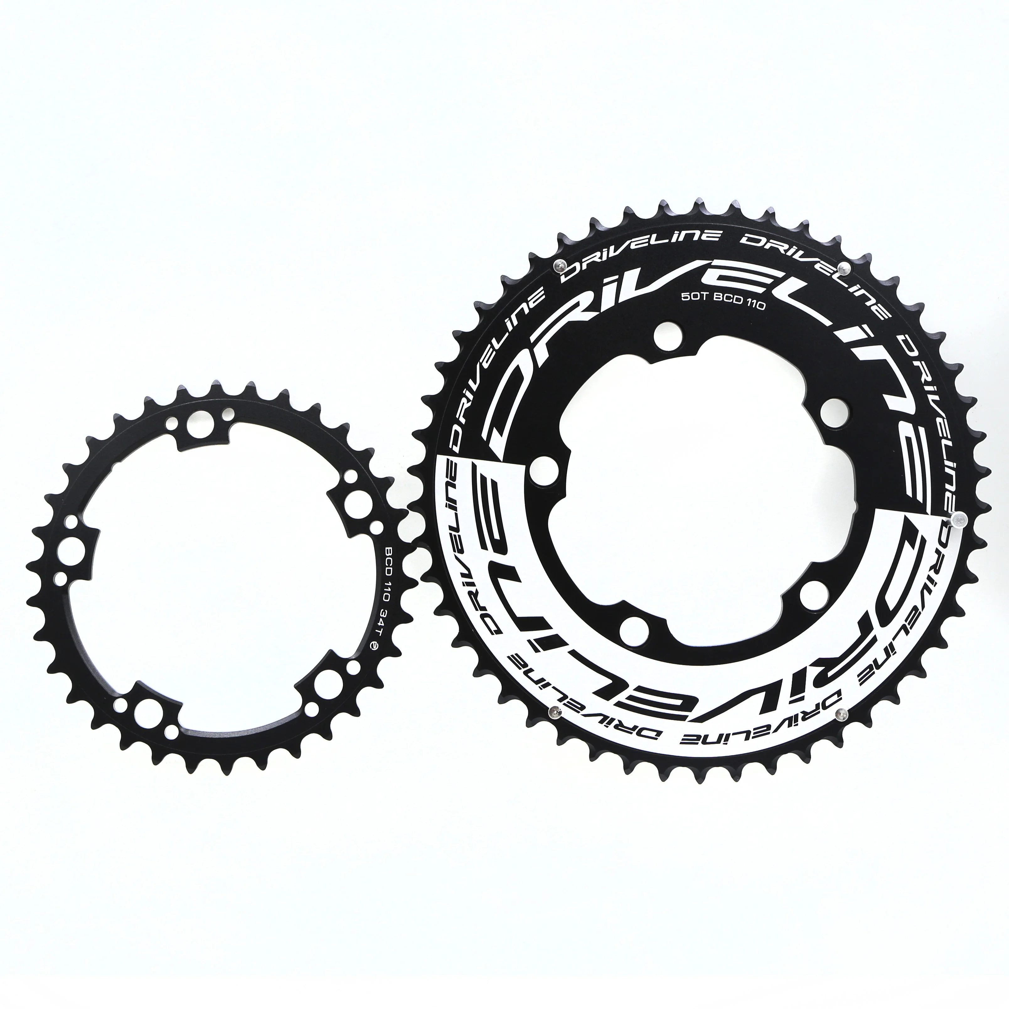 DRIVELINE CNC 50/34 52/36 дорожный велосипед TT chainring 110BCD