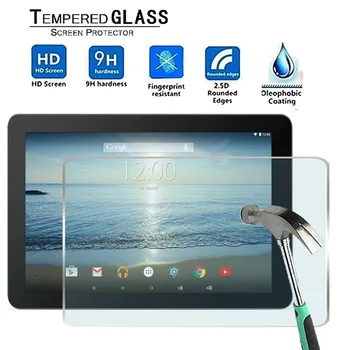 

For RCA 10 Viking Pro RCT6303W87DK 10.1" -Premium Tablet 9H Tempered Glass Screen Protector Film Protector Guard Cover