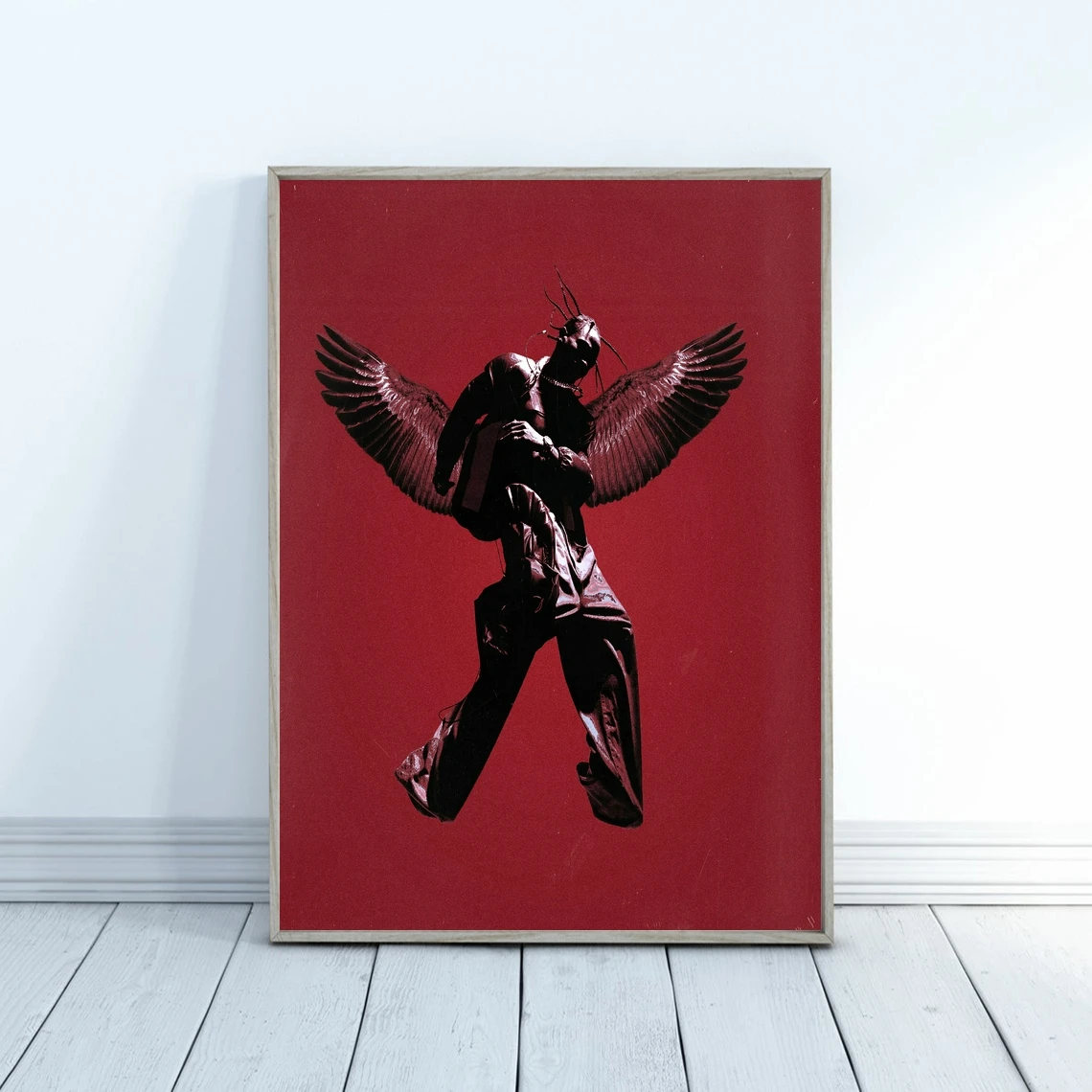 Travis Scott Birds In The Trap Music Album Cover Poster Singer Music Star Canvas Photo Art Poster Print (Senza Cornice)