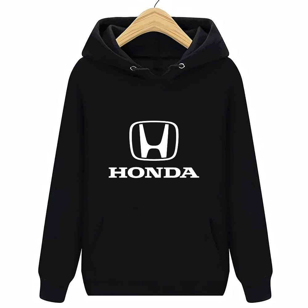 Honda Tall стандартный логотип толстовки - Цвет: Черный