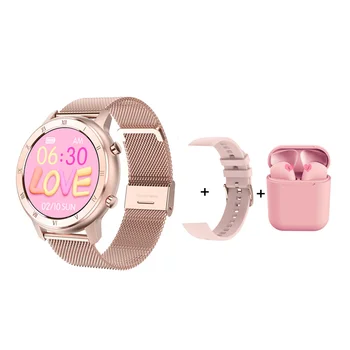 

2020 Smartwatch DT89+Strap+Earphone Smart Watch Band with Music Control Blood Pressure Oxygen ECG Activity Tracker VS S20 SG3