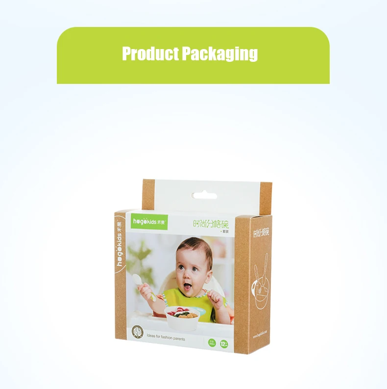 Hogokids PP детские миски для кормления разделительная обучающая миска Детские миски детская тарелка безопасная столовая посуда вспомогательная миска 3 комплекта