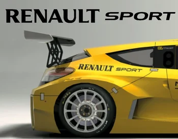 

For 2Pcs/Set RENAULT SPORT Body Panel sticker decal - Set of 2 stickers