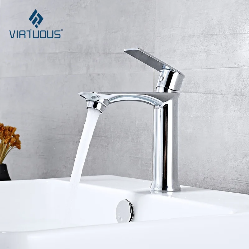 

Setting type Basin Faucet Single Hold Hot/ Cold Water Mixer Brushed Stainless Steel Faucet Bathroom Basin tap Bath Sink Faucet