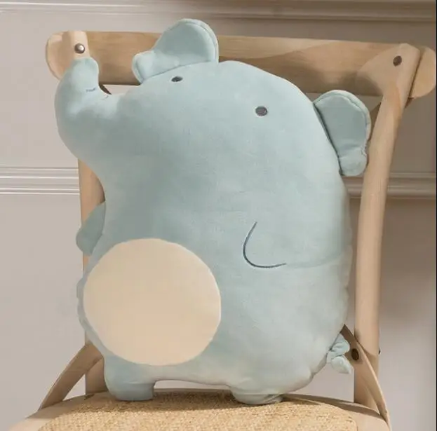 45cm cute dinosaur plush animal panda pig lion fox plush toy Toys For Children Girl Pillow Birthday Gifts - Цвет: Красный