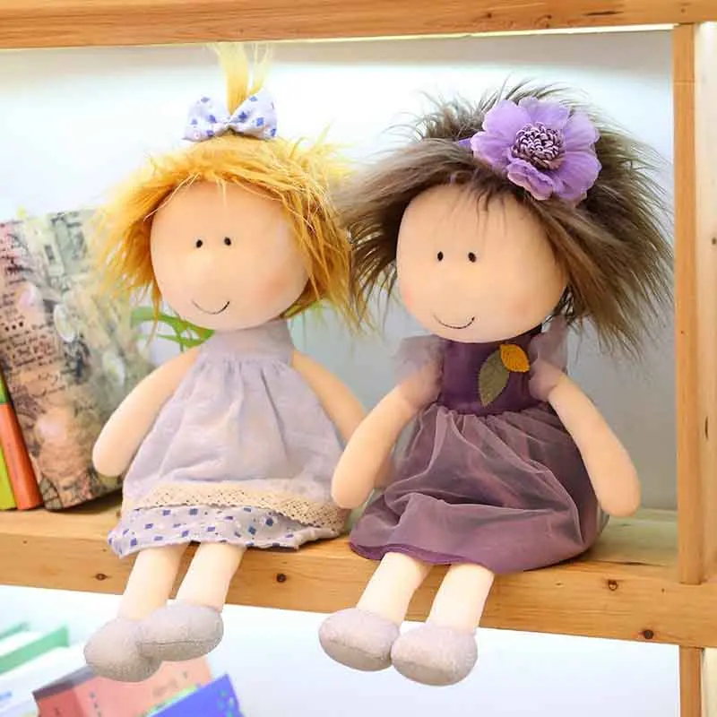 30/45 см 4 вышивка крестом картины новое kawaii для девочек куклы плюшевые Мультяшные рюкзаки в виде девушки brinquedos бутик труба куклы гуманоиды для подарок на день рождения