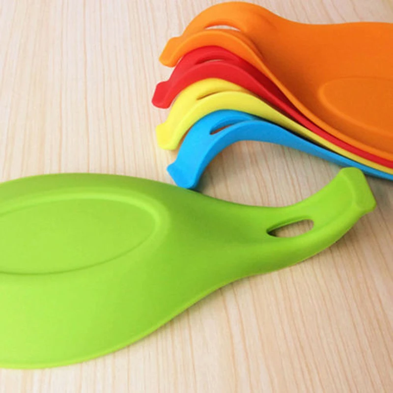 Newest Hot Multi Mat Kitchen Tools Spatula Tool Spoon Mat Eggbeater Kitchen Gadget Dish Holder Silicone Pad