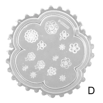 

3D Nail Flower Mold Nail Art Silicone Mold Leaves Flower Mixed Pattern 3D Acrylic Nails Decors Tools ZGOOD