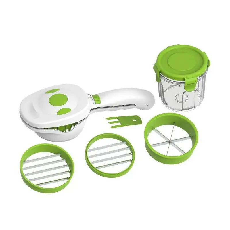 

5 in 1 Magic Vegetable With Steel Blade Slicer Potato Peeler Carrot Cheese Grater Vegetable Slicer Kitchen Accessories