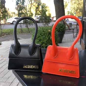 

Jacquemus Mini Crossbody Bags For Women 2020 New High Quality Soft PU Leather Shoulder Bag Solid Color Tote Purses And Handbags