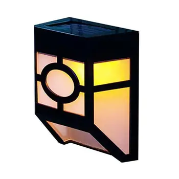 

Solar Fence Lights LED Outdoor Wall Lights for Deck, Fence, Patio, Front Door, Stair, Landscape, Yard and Driveway Path